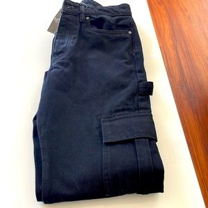Men's black jeans 28R
